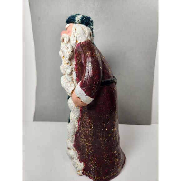 Old World Santa Claus Figurine Centerpiece Sterling Inc. 10.5" Tall St. Nicholas - Picture 3 of 8